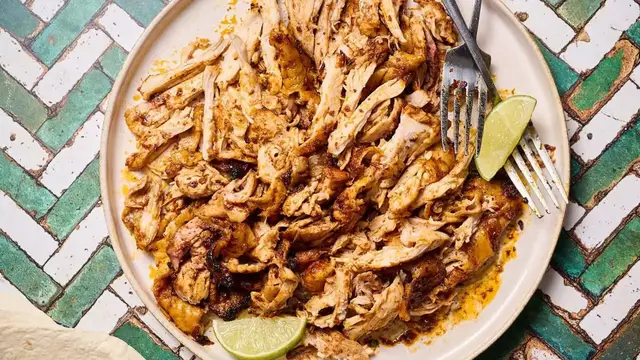 'Video thumbnail for Smoky-Sweet Chicken Al Pastor Recipe'