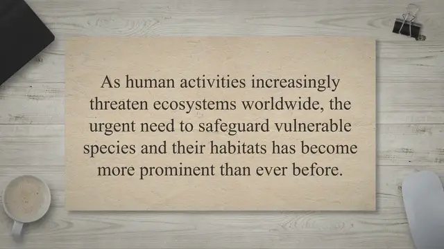 Video thumbnail for Conservation Biology and Biodiversity Preservation Efforts