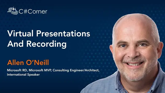 Video thumbnail for Virtual Presentations and Recording by Allen O’Neill || Public Speaking Virtual Conference
