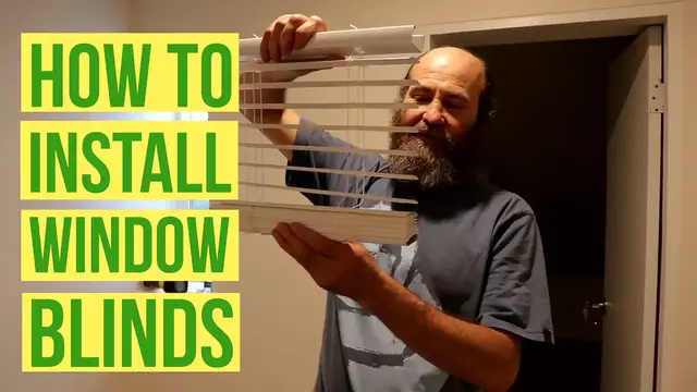 Video thumbnail for How to Install Window Blinds  Full Guide