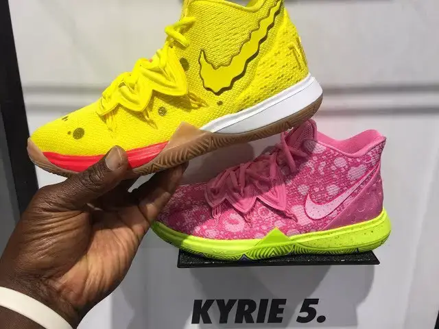 Video thumbnail for Nike Kyrie 5 Spongebob Patrick Star Quick Release Report & Observations
