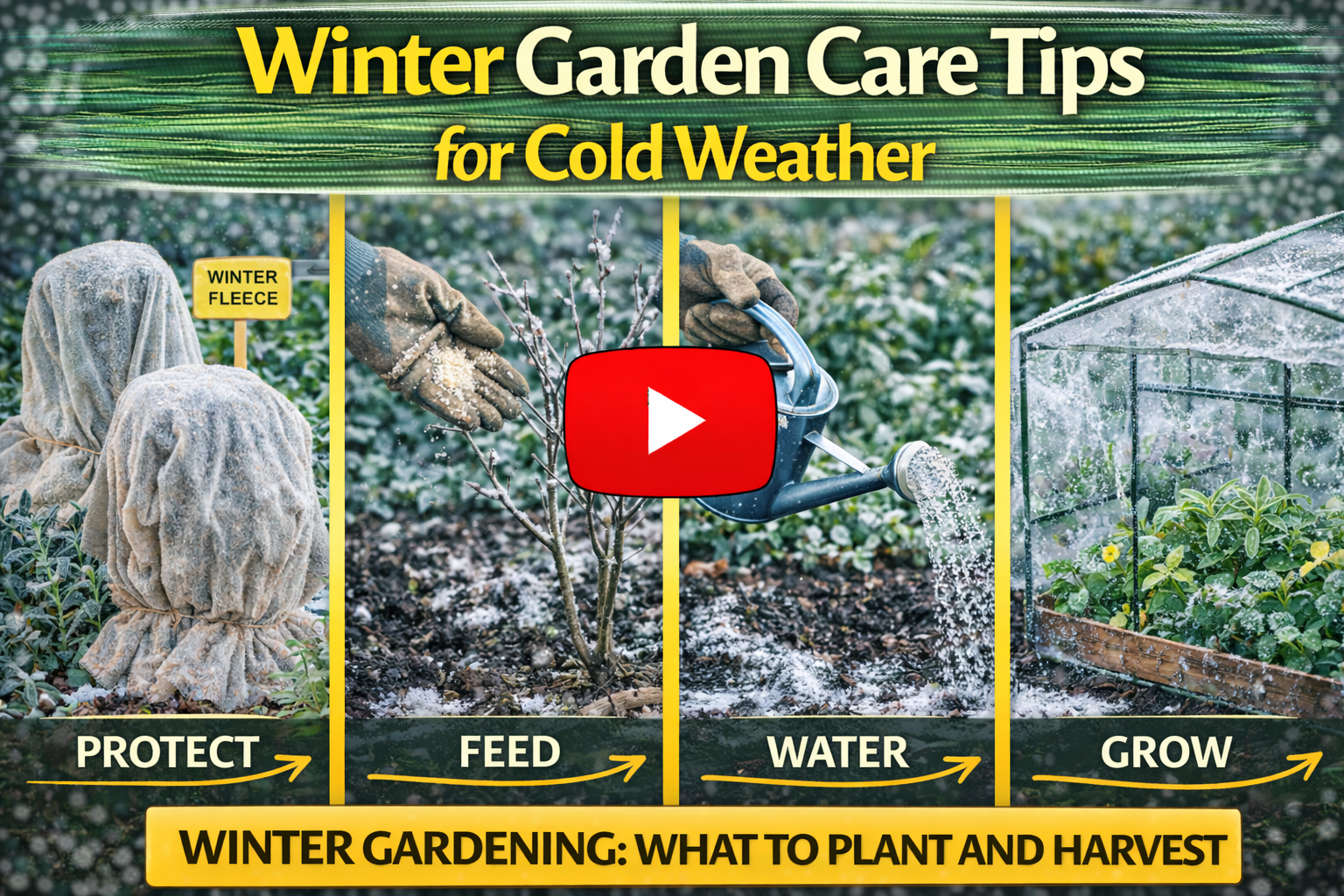 Video thumbnail for Winter Garden Care Tips for Cold Weather