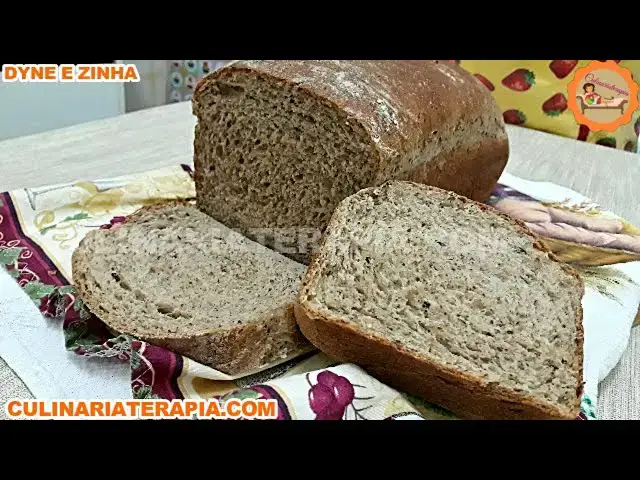 Video thumbnail for Pão Integral Fofinho com Linhaça Sem Ovo e Sem Leite, Receita Fácil e Econômica