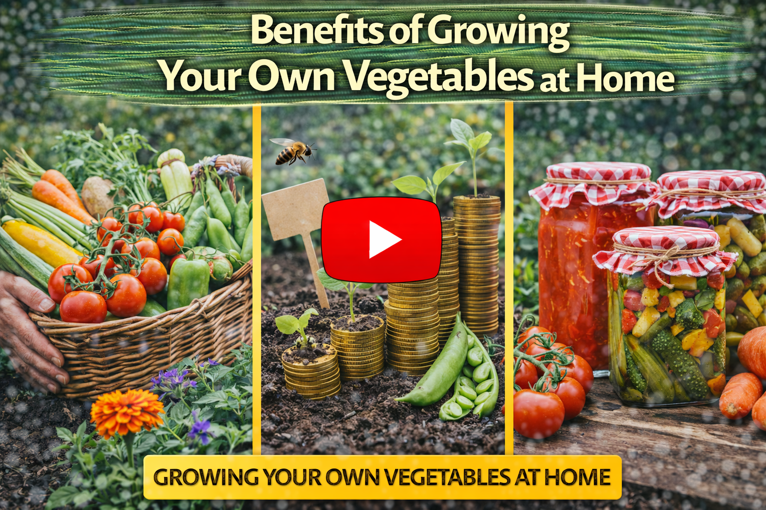 Video thumbnail for Benefits of Growing Your Own Vegetables at Home