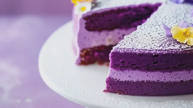 'Video thumbnail for How to Bake a Stunning Purple Velvet Cake'