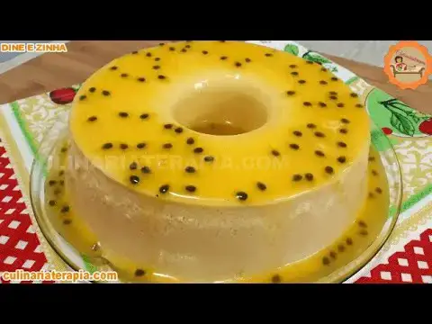 Video thumbnail for Pudim de Maracujá Cremoso Sem Forno Sem Ovos, Sobremesa Fácil e Econômica