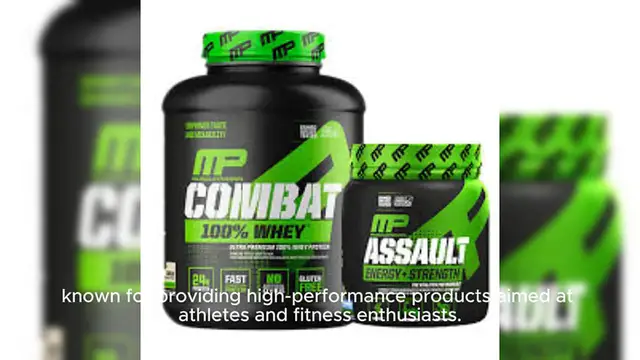 Video thumbnail for MusclePharm (Combat Protein Powder)