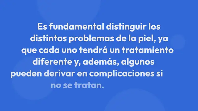 Video thumbnail for ¿Cuáles son los problemas de la piel más comunes?
