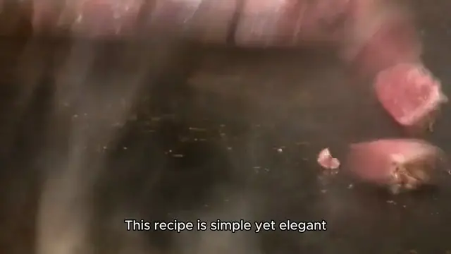 Video thumbnail for filet mignon recipe