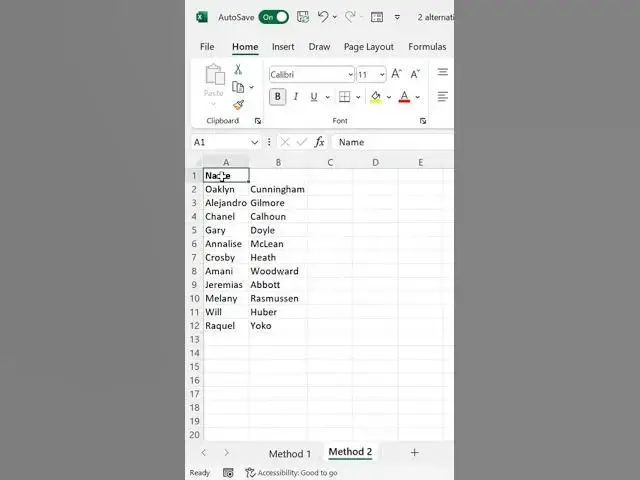 Video thumbnail for Merged Cells Alternatives #shorts
