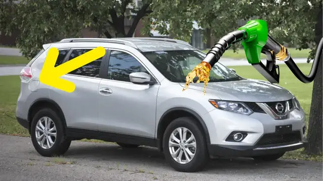 'Video thumbnail for How to Open Gas Door in Nissan Rogue 2-Gen?'