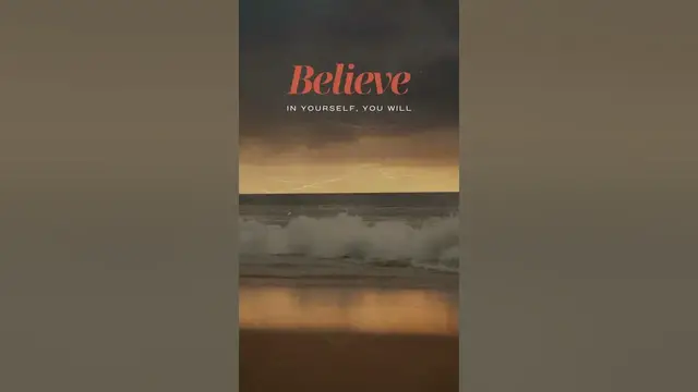 Video thumbnail for Believe in Yourself and Achieve Success: The Power of Self-Belief