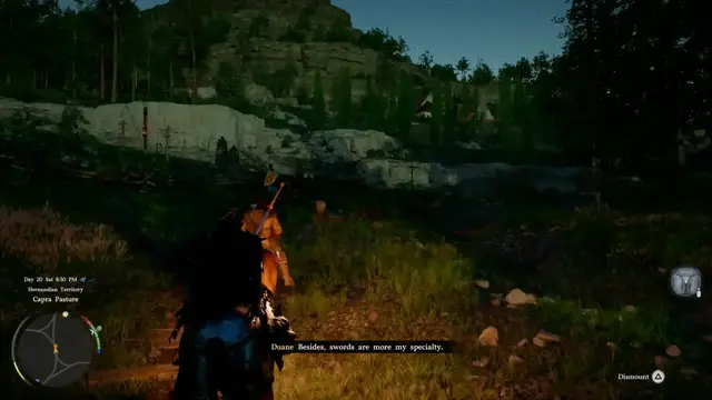 Video thumbnail for Crimson Desert - Chapter 4 Skilled In Archery: Ride a Horse and Follow Duane | Read "Warren" Bounty