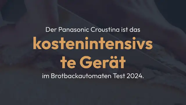 Video thumbnail for Der Panasonic Croustina SD-ZP2000WXE Brotbackautomat im Test: Großer Genuss zum großen Preis