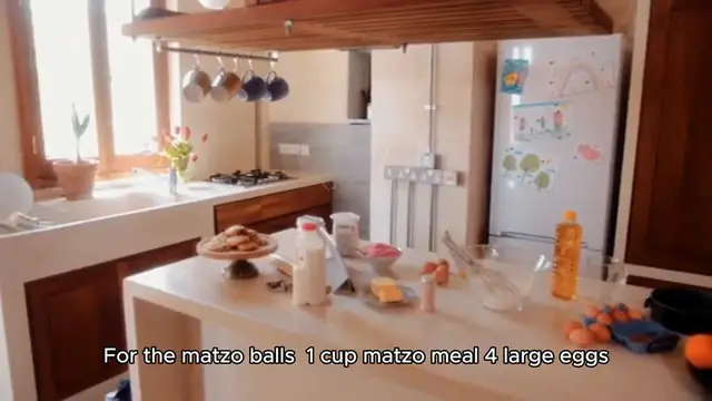 Video thumbnail for Matzo Ball Soup Recipe