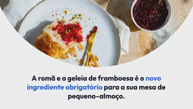 Video thumbnail for Geleia de framboesa romã