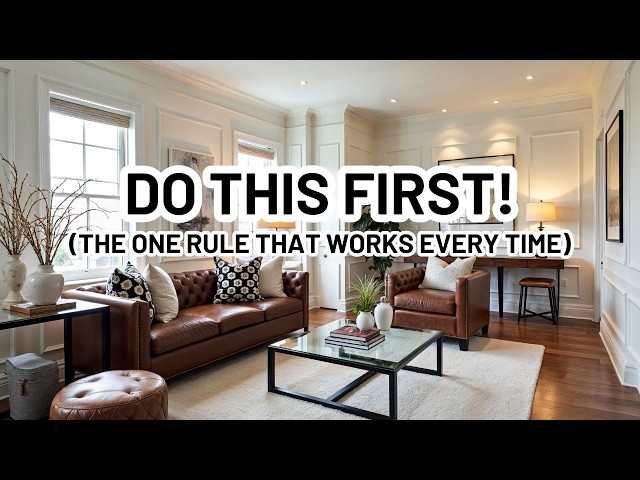Video thumbnail for The One Decorating Rule Every Beautiful Room Follows