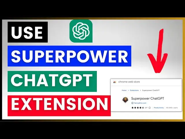 Video thumbnail for How To Install & Use SuperPower ChatGPT Chrome Extension?