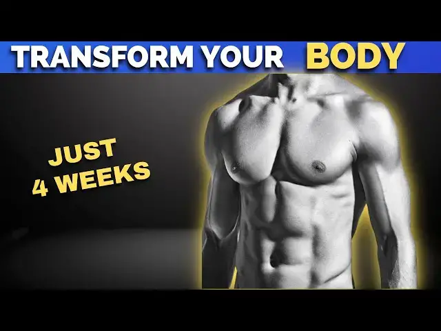 'Video thumbnail for 8 Exercises For Men That Will Transform Your Body In Just 4 Weeks'