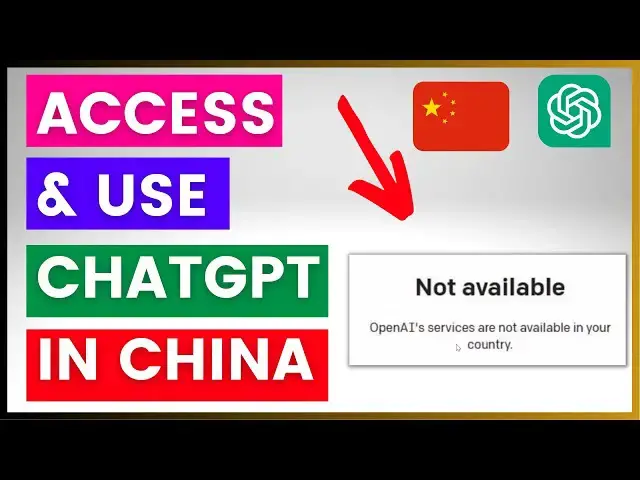 Video thumbnail for How To Access & Use ChatGPT From China?
