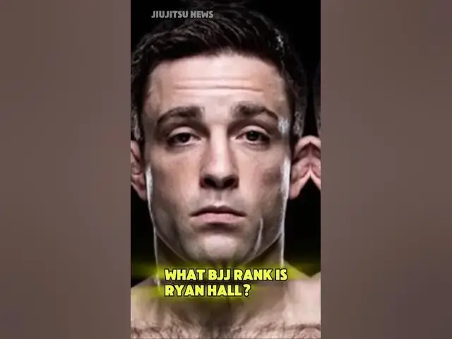 Video thumbnail for Ryan Hall BJJ Rank | JiuJitsu News