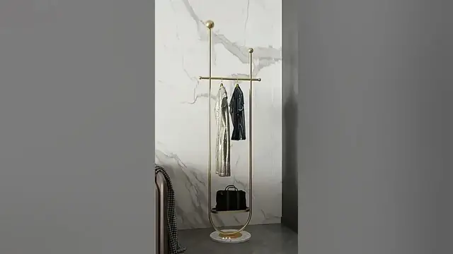 Video thumbnail for Keep Your Space Tidy with This Coat Rack | Organizer Storage #shorts