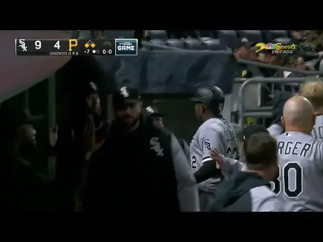 'Video thumbnail for Tim Anderson SMACKS a RBI Single, Scoring Oscar Colas! | Chicago White Sox | 4/8/2023'