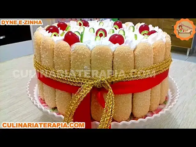 Video thumbnail for Bolo Gelado de Doce de Leite e Laranja