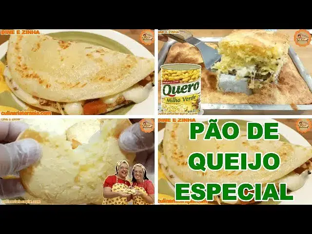 Video thumbnail for 3 Receitas de Pão de queijo Fácil e Delicioso - Culinária Terapia por Dyne e Zinha