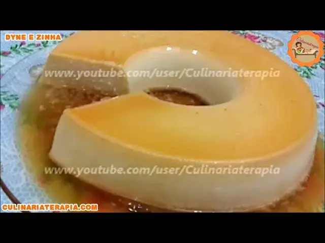 Video thumbnail for Pudim de leite condensado com coco sem ovos e sem forno