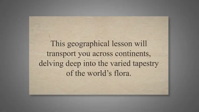 Video thumbnail for World Flora