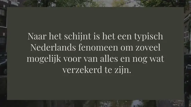 Video thumbnail for Waarom je altijd een autoverzekering moet afsluiten