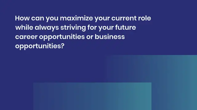 Video thumbnail for How To Maximize Your Career Potential: Always Keep Learning