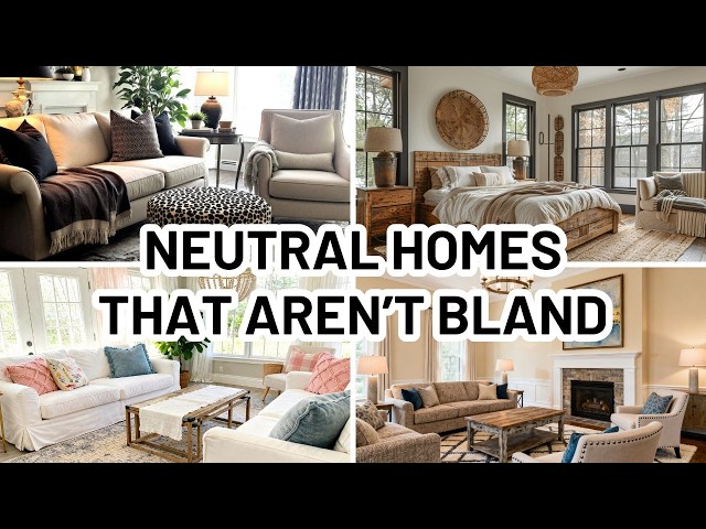 Video thumbnail for HOW TO USE NEUTRALS WITHOUT MAKING YOUR HOME LOOK BLAND