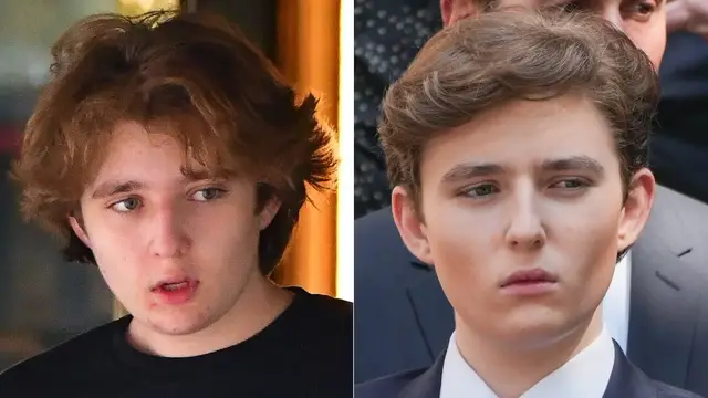 'Video thumbnail for Barron Trump's Hair Has Drastically Transformed'