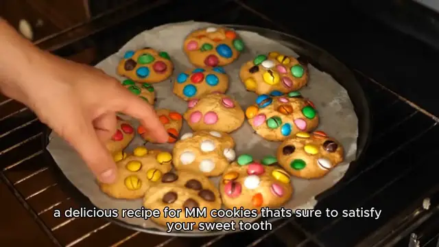 Video thumbnail for M&M Cookie Recipe