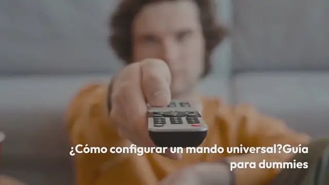 Video thumbnail for ¿Cómo configurar un mando universal para TV?