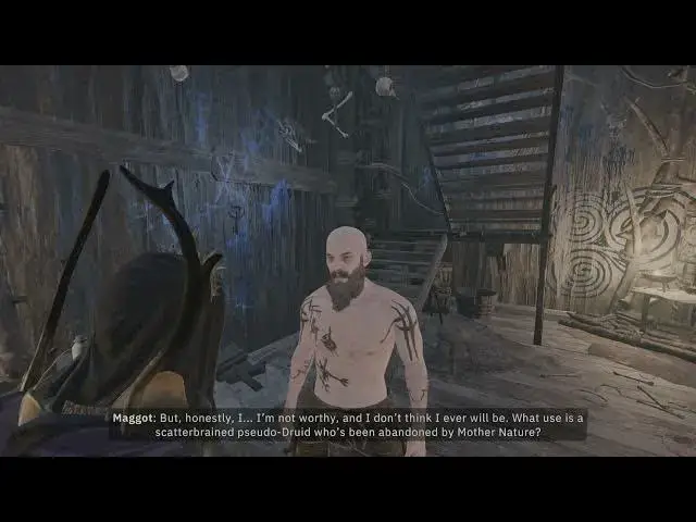 Video thumbnail for Tainted Grail: The Fall of Avalon - Grail Cycle: Talk To Maggot About Joining Holy Grail Expedition