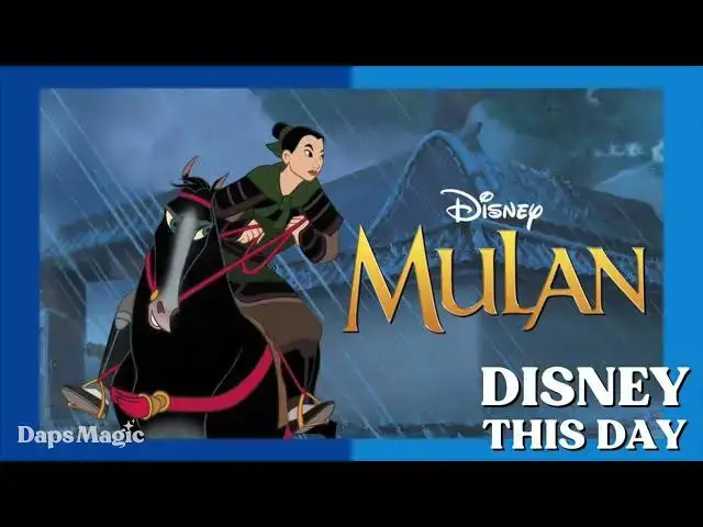 Video thumbnail for Mulan | DISNEY THIS DAY | June 5, 1998