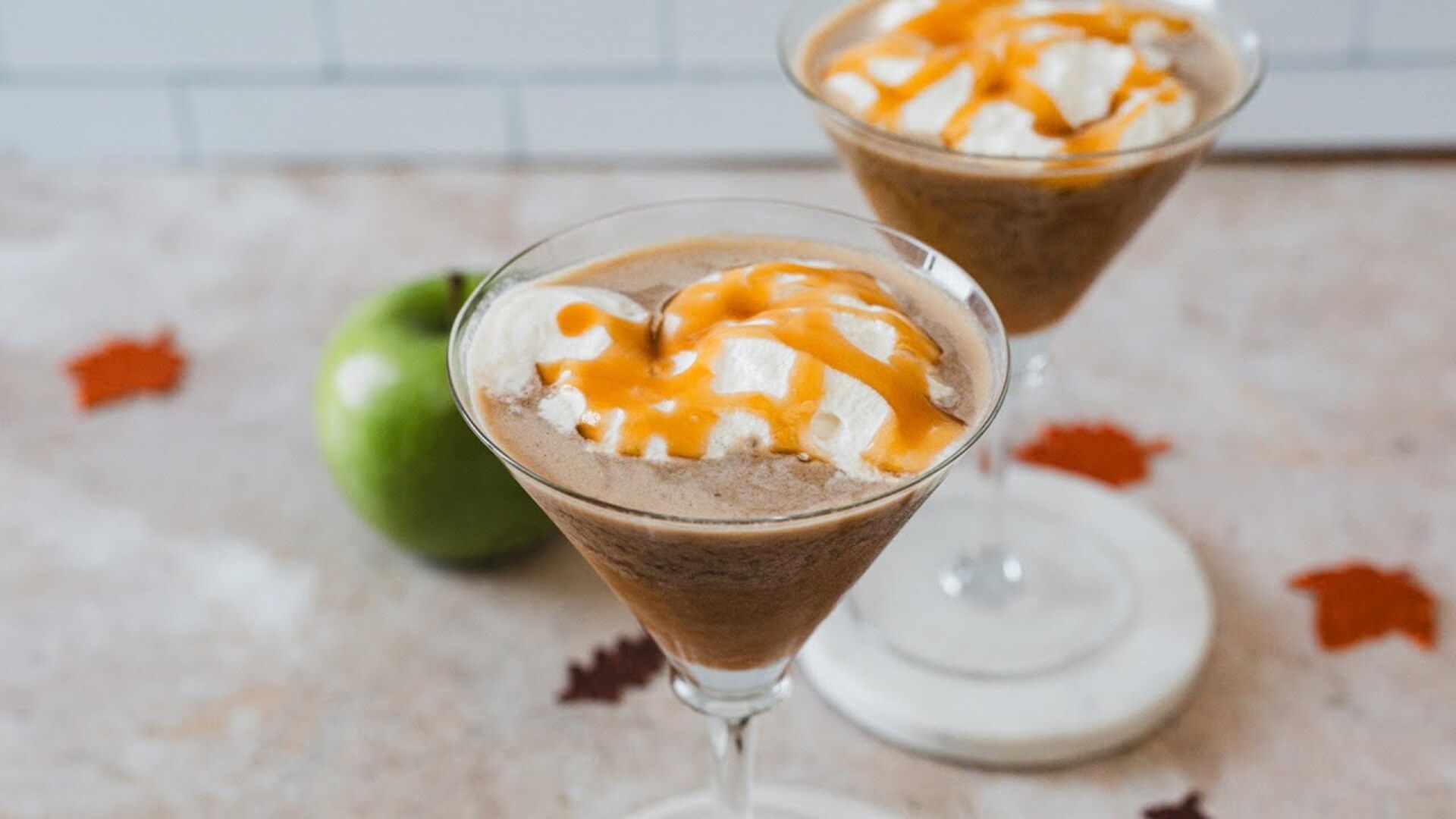 Video thumbnail for Creamy Caramel Apple Espresso Martini Recipe