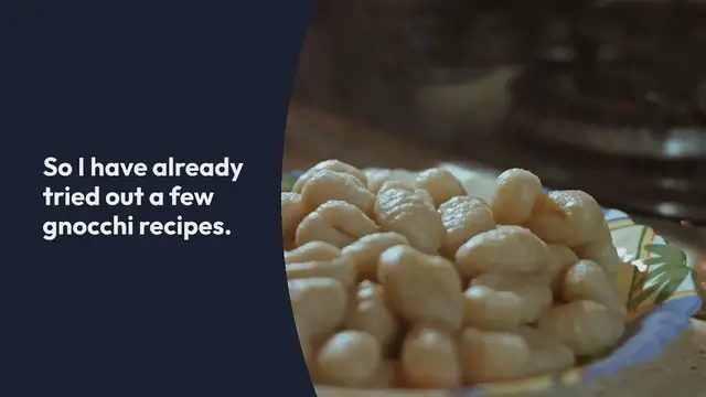 Video thumbnail for Lentil gnocchi with roasted cauliflower and zhug