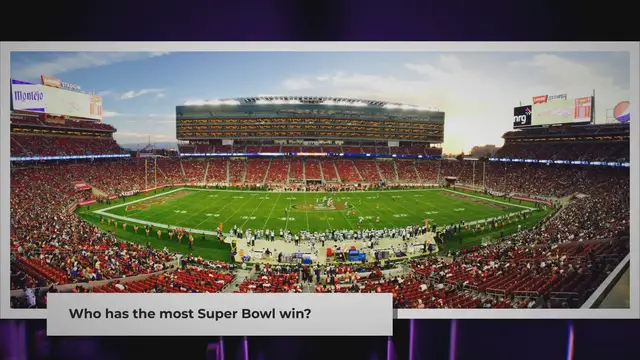 'Video thumbnail for Who Holds the Record for the Most Super Bowl Wins?'
