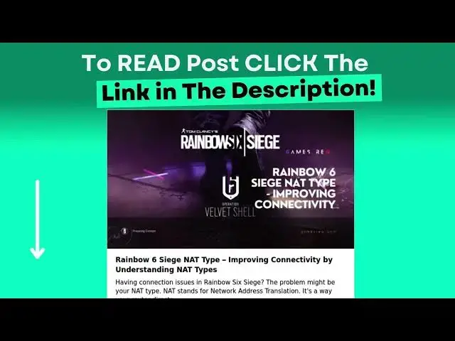 Video thumbnail for Rainbow 6 Siege NAT Type – Improving Connectivity by Understanding NAT Types