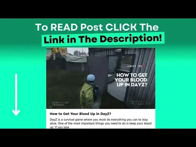 Video thumbnail for How to Get Your Blood Up in DayZ?