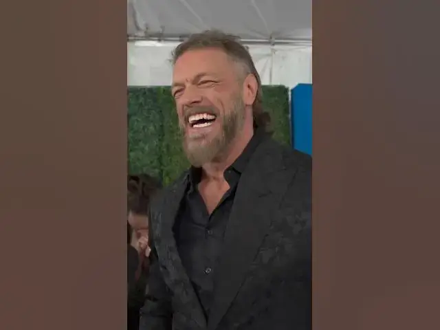 Video thumbnail for #adamcopeland aka #Edge stop with us earlier this year at the Children and Family #Emmys.