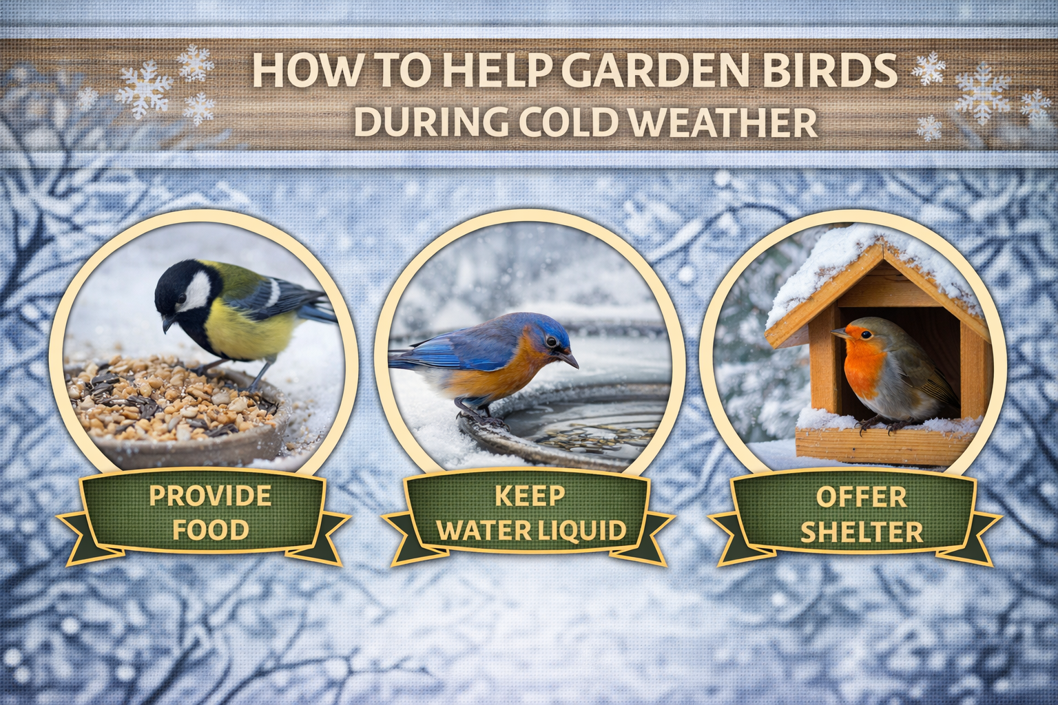 Video thumbnail for How to Help Garden Birds During Cold Weather
