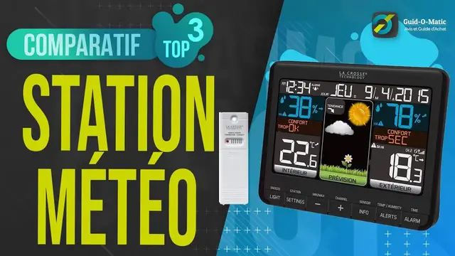 Video thumbnail for ⭐️ MEILLEURE STATION MÉTÉO (2022) - Comparatif & Guide d'achat