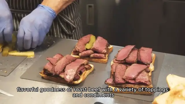 'Video thumbnail for Roast Beef Sandwich'