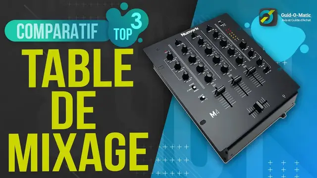 Video thumbnail for ⭐️ MEILLEURE TABLE DE MIXAGE (2022) - Comparatif & Guide d'achat
