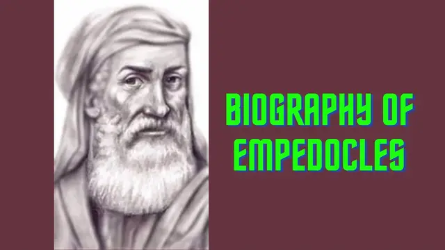 Video thumbnail for Biography of Empedocles